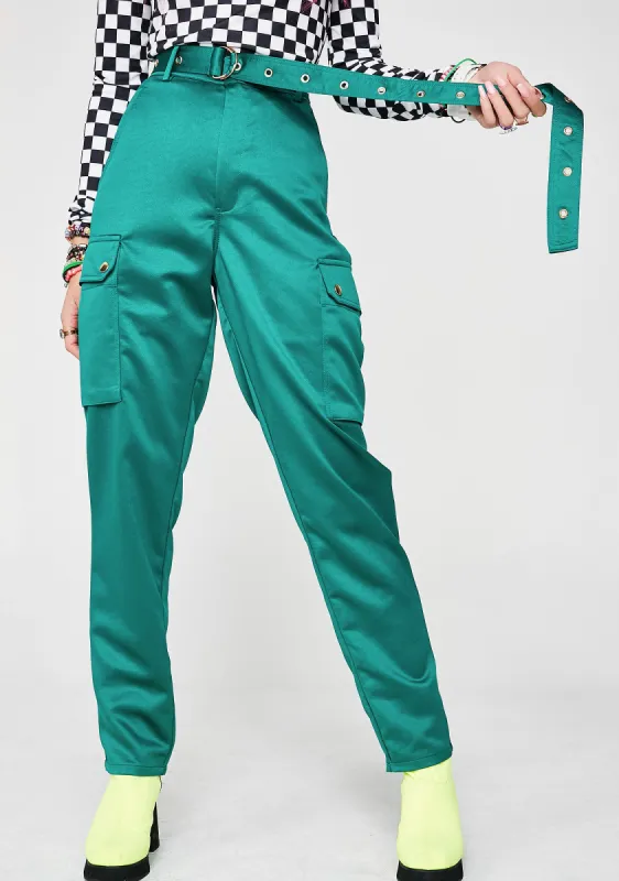 Emerald Slaps On Deck Cargo Pants sold by Dolls Kill
