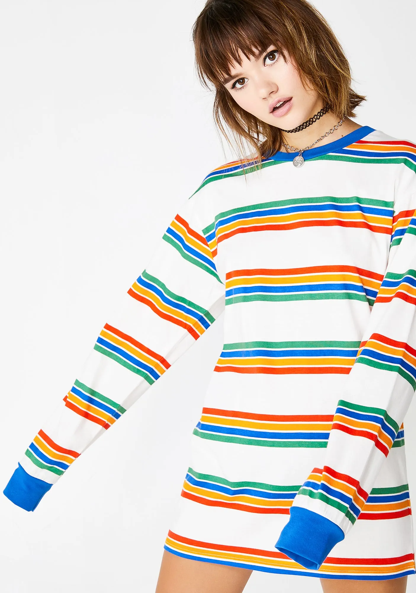 Playin' Hooky Striped Top sold by Dolls Kill product image thumbnail 2