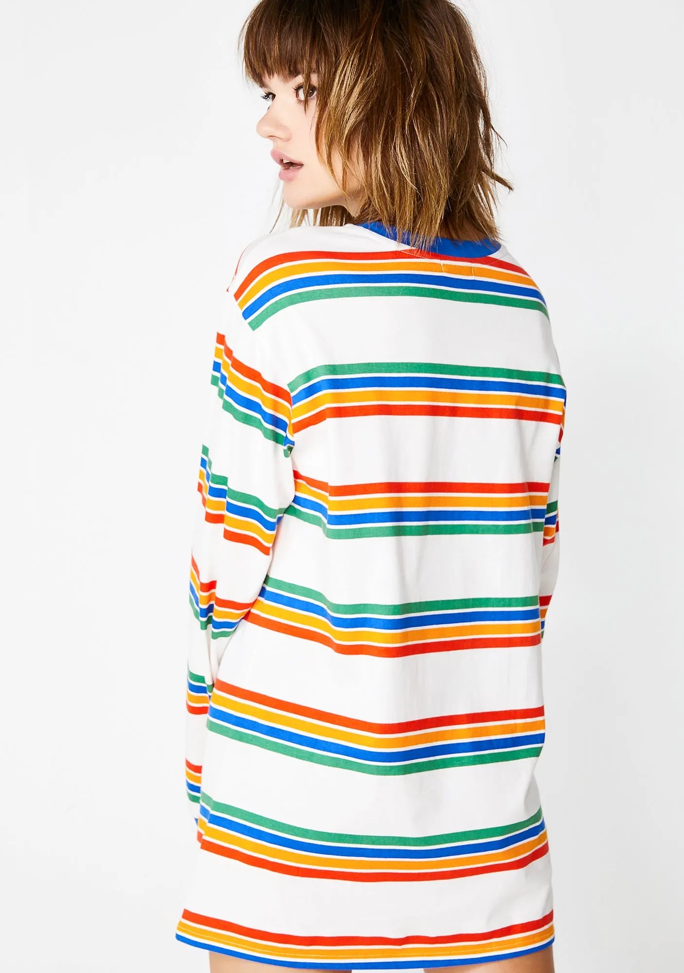 Playin' Hooky Striped Top sold by Dolls Kill product image thumbnail 4
