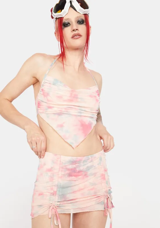 Fell From A Cloud Skirt Set sold by Dolls Kill