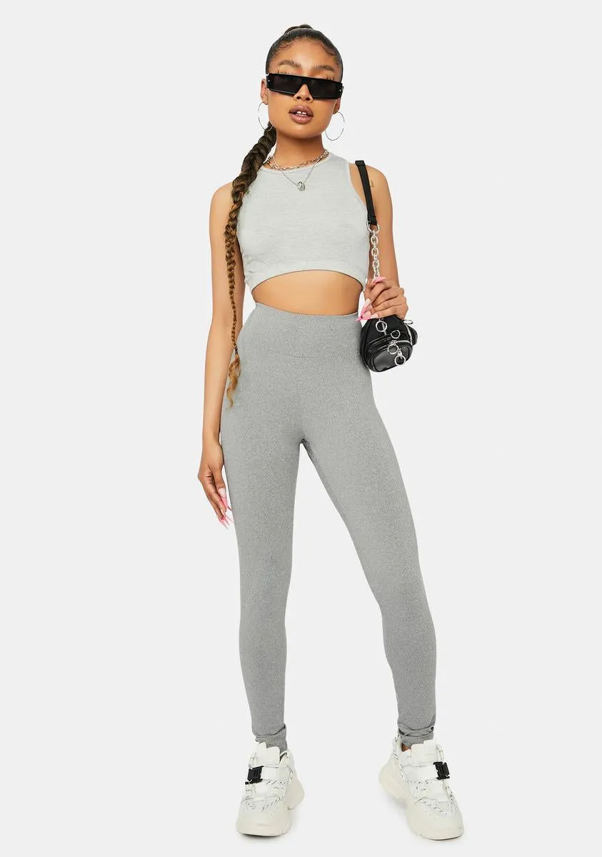 Charcoal Mountain Climber High Waisted Leggings sold by Dolls Kill product image thumbnail 3