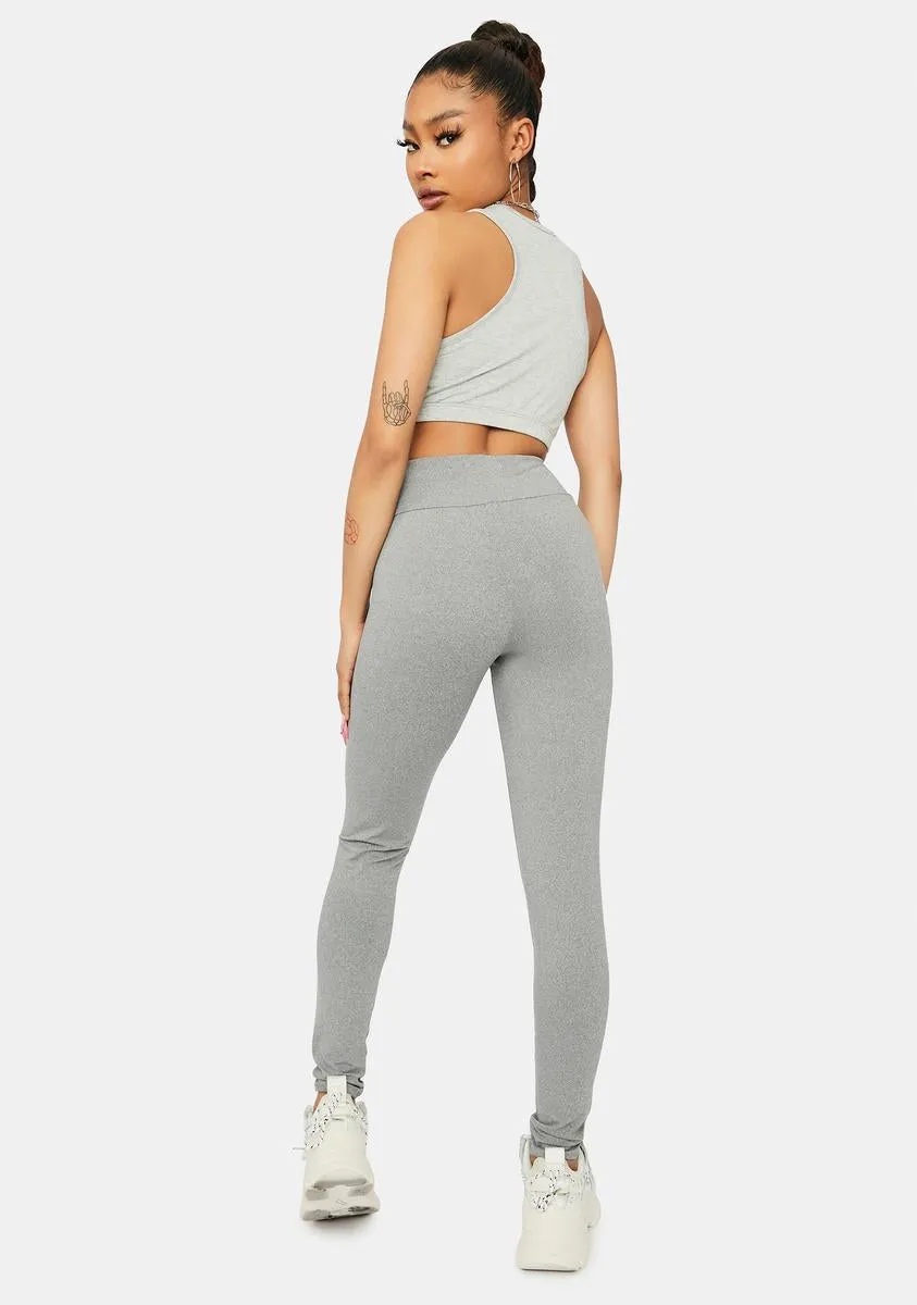 Charcoal Mountain Climber High Waisted Leggings sold by Dolls Kill product image thumbnail 4