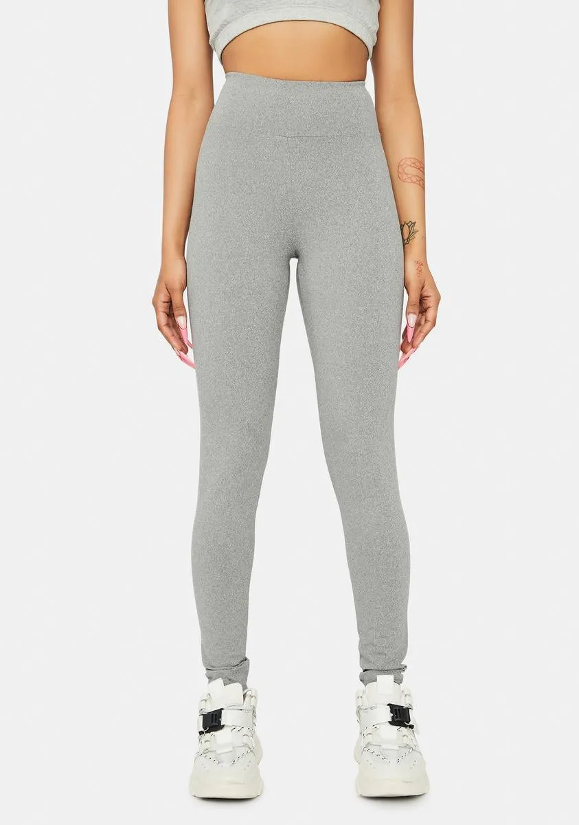 Charcoal Mountain Climber High Waisted Leggings sold by Dolls Kill