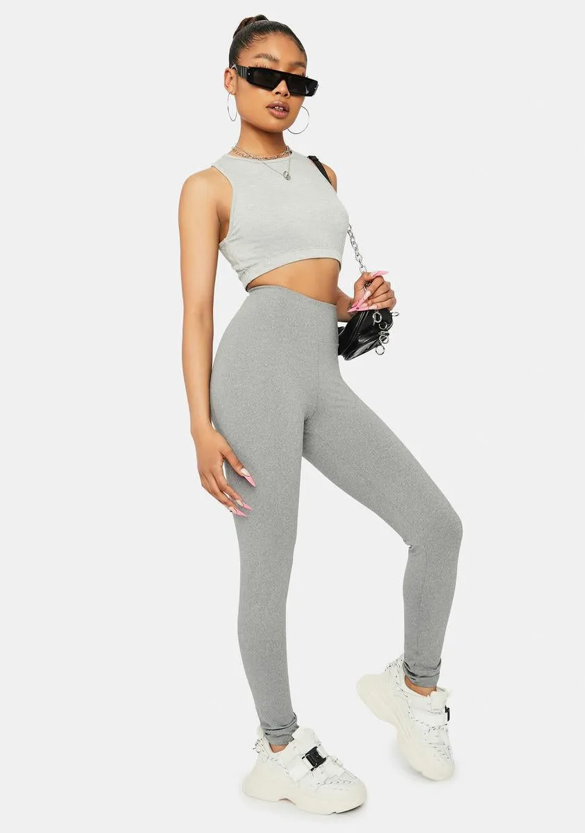 Charcoal Mountain Climber High Waisted Leggings sold by Dolls Kill product image thumbnail 2