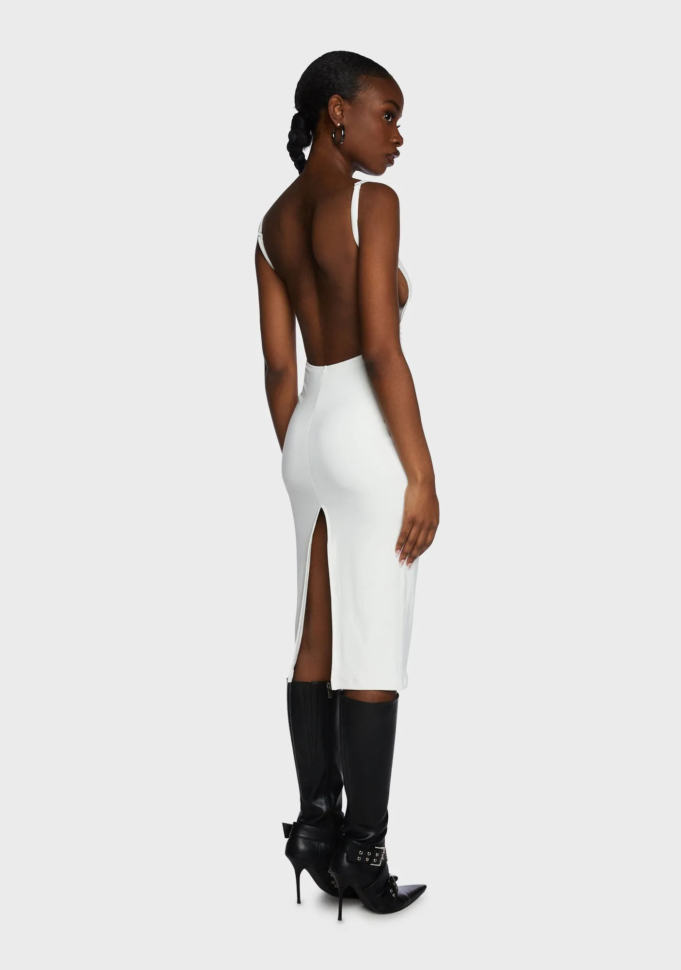 Break The Internet Midi Dress sold by Dolls Kill product image thumbnail 4