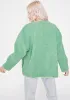 Fluff Off Sherpa Jacket sold by Dolls Kill