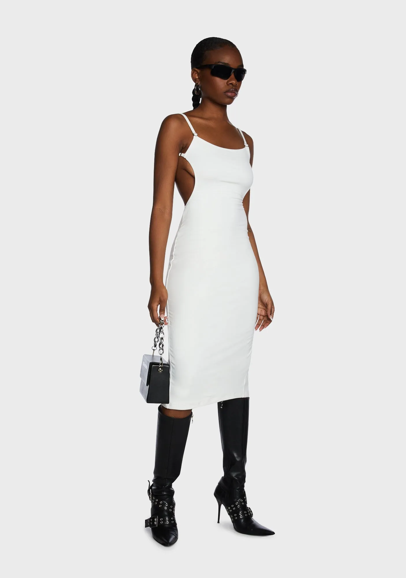 Break The Internet Midi Dress sold by Dolls Kill product image thumbnail 5