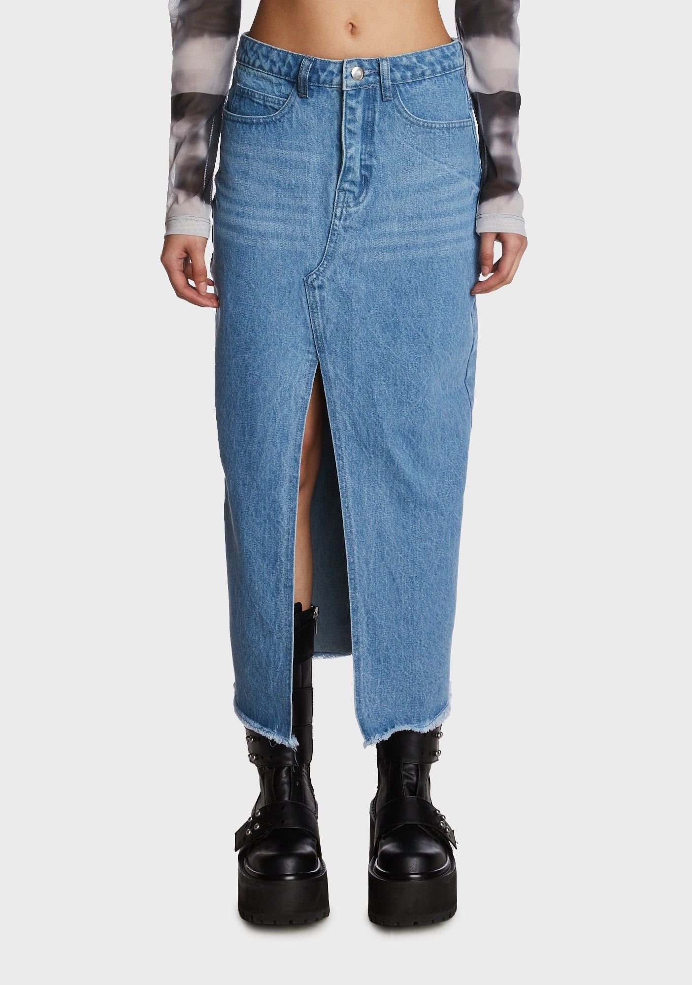 Snow Frolic Sweater Dress sold by Dolls Kill product image thumbnail 4