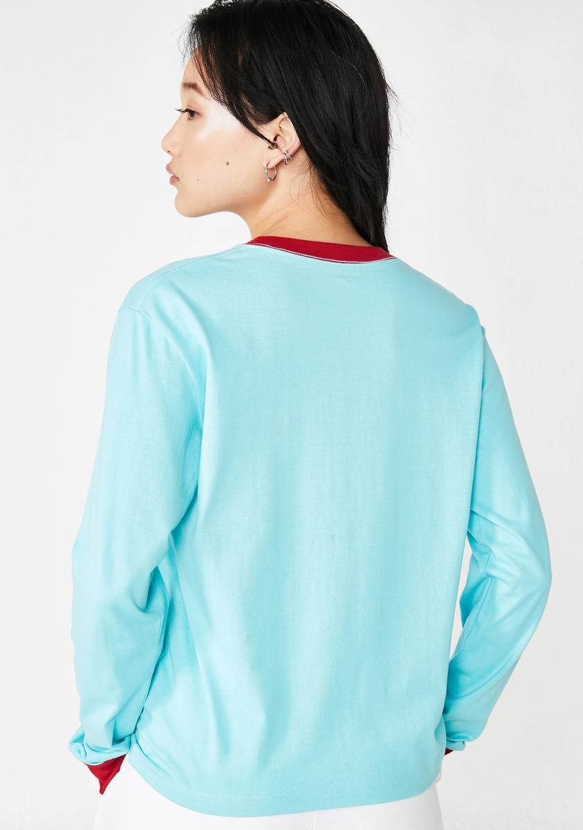 Sticker Logo Long Sleeve Tee sold by Dolls Kill product image thumbnail 4