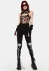 Thorns & Roses Leggings sold by Dolls Kill