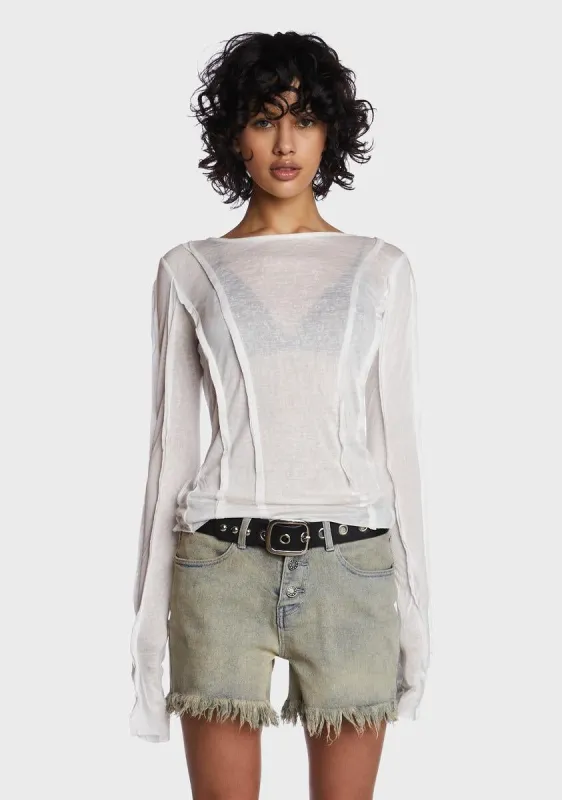 On My Own Long Sleeve Top made by Dolls Kill