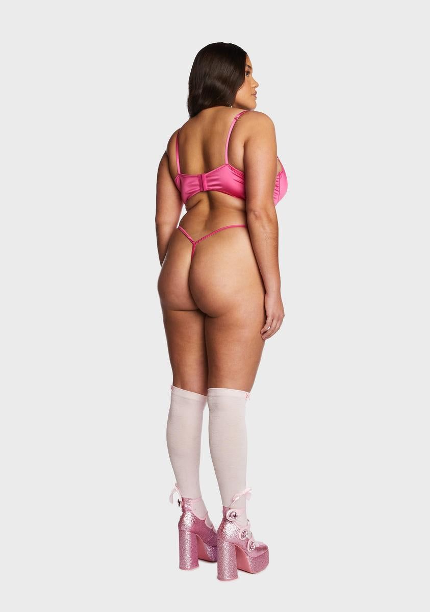 Plus Kiss And Tell Lingerie Set sold by Dolls Kill product image thumbnail 4