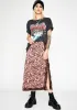 Pretty Mad Meow Midi Skirt sold by Dolls Kill
