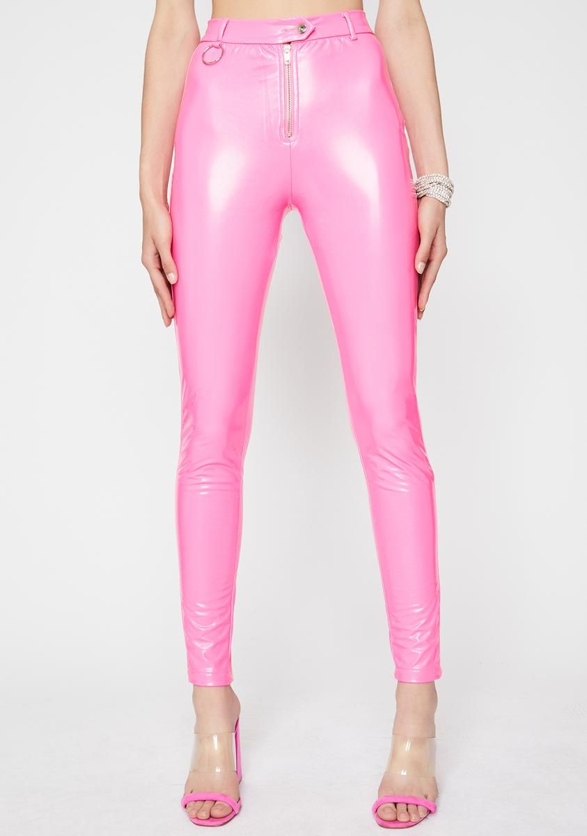 Stay Pampered Vinyl Pants sold by Dolls Kill