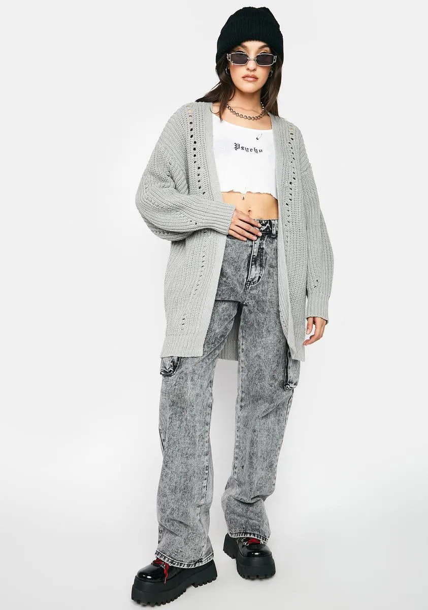 Clouded Sweet Day Knit Cardigan sold by Dolls Kill product image thumbnail 5