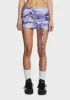 Zebra Ruched Mini Skirt sold by Dolls Kill