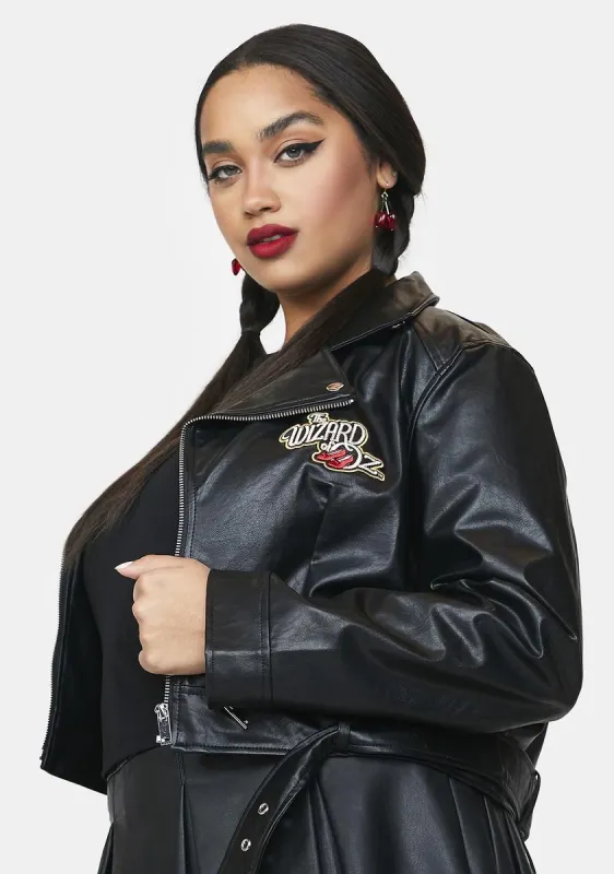 Plus Finding Our Way Moto Jacket sold by Dolls Kill