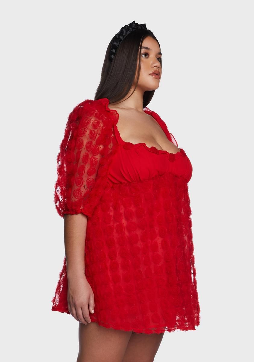Plus Hannah Mini Dress sold by Dolls Kill product image thumbnail 3