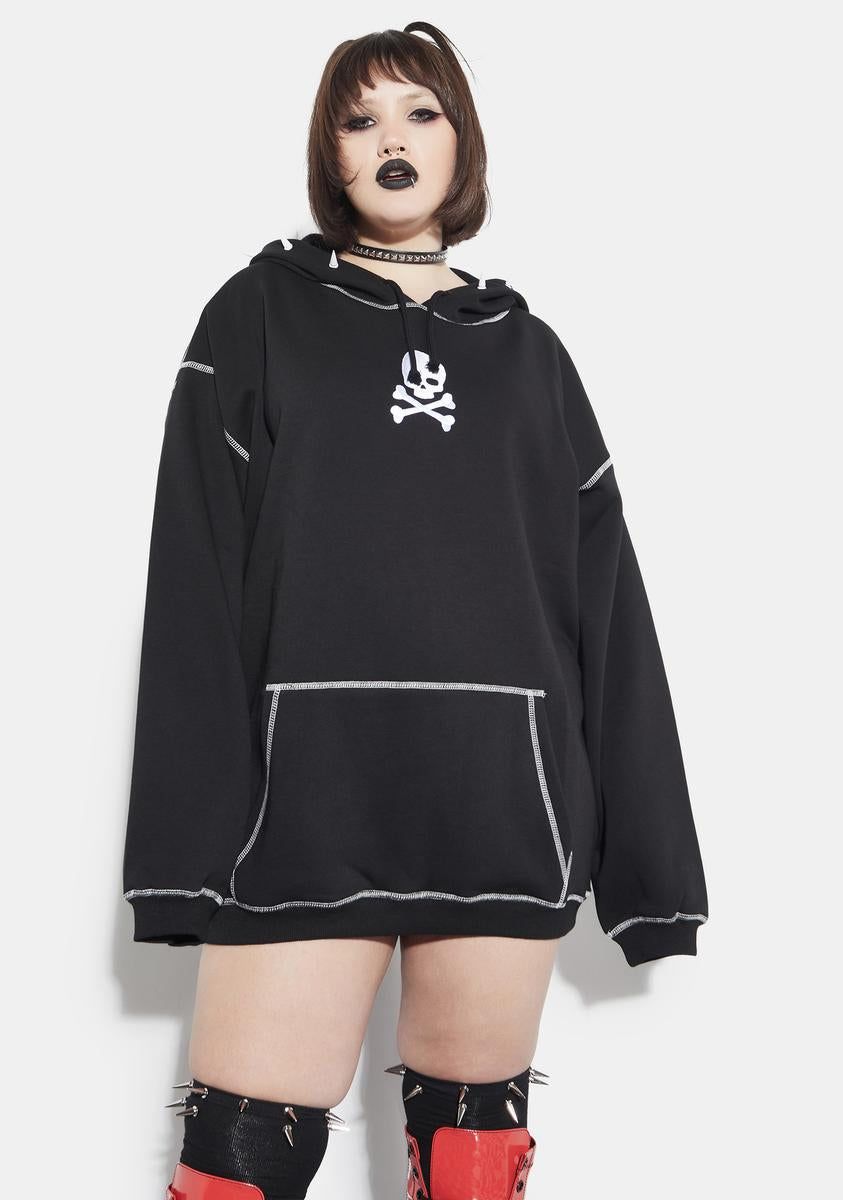 My Forsaken Soul Spiked Hoodie sold by Dolls Kill