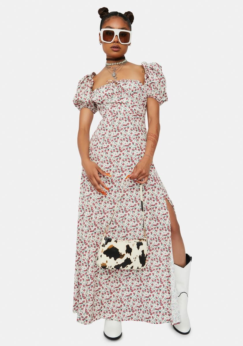 Sweet Nostalgic Nites Floral Maxi Sundress sold by Dolls Kill product image thumbnail 2