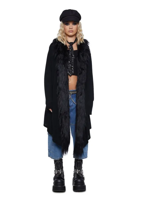 Ghostly Goals Open Front Cardigan sold by Dolls Kill