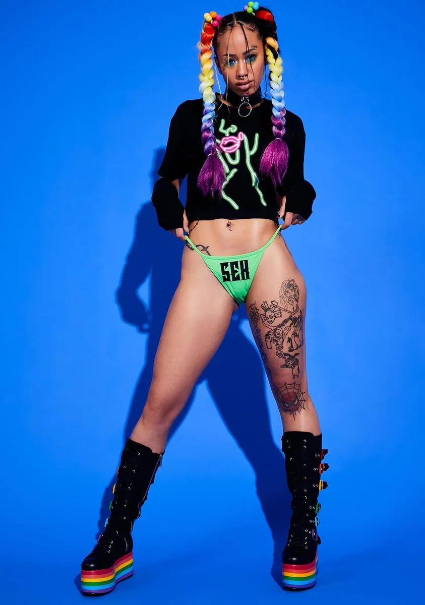 Wear It Proud 3-Piece Panty Set sold by Dolls Kill product image thumbnail 3