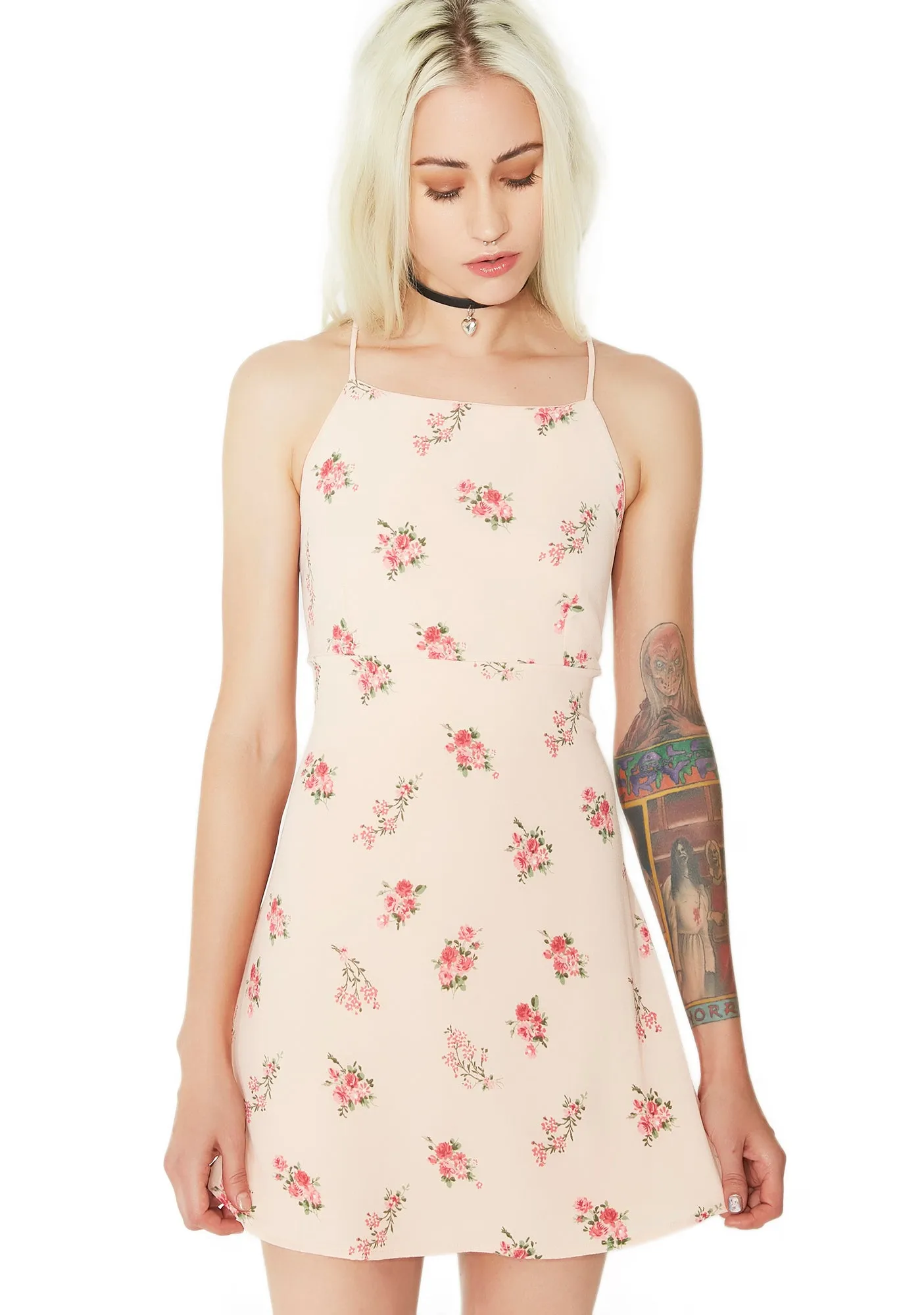 Flower Fairy Tank Dress sold by Dolls Kill product image thumbnail 3