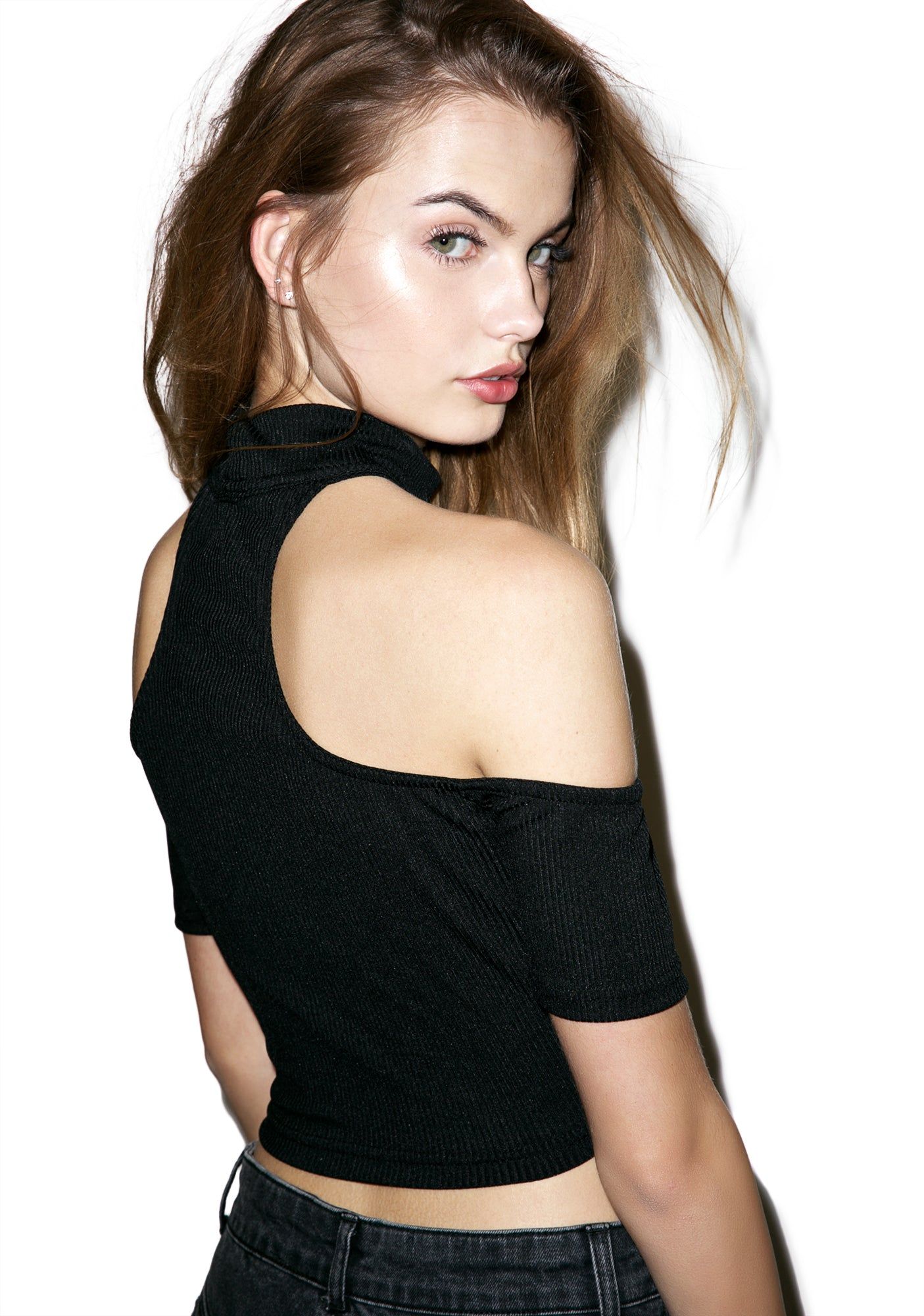 Widow Crop Top sold by Dolls Kill product image thumbnail 5