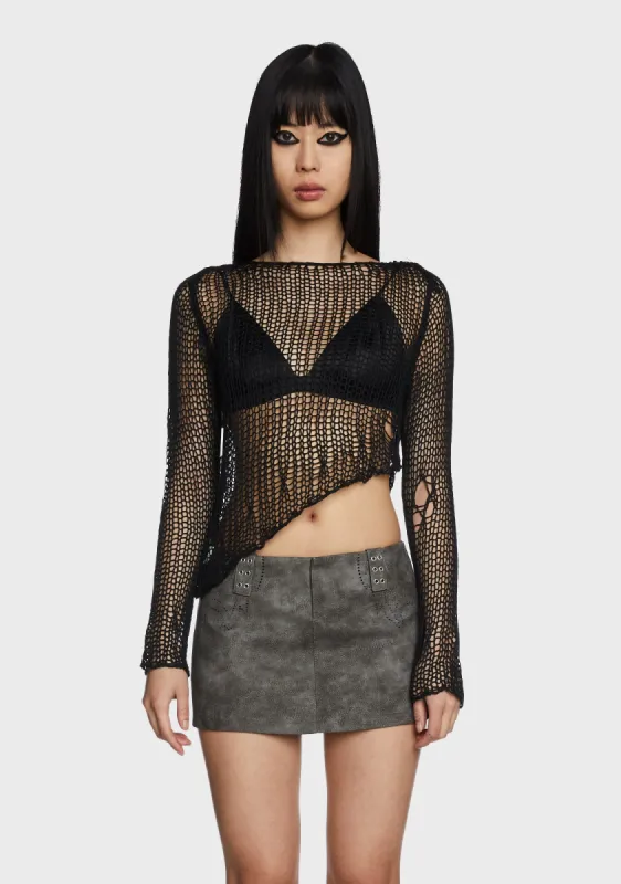 Max Knit Top sold by Dolls Kill