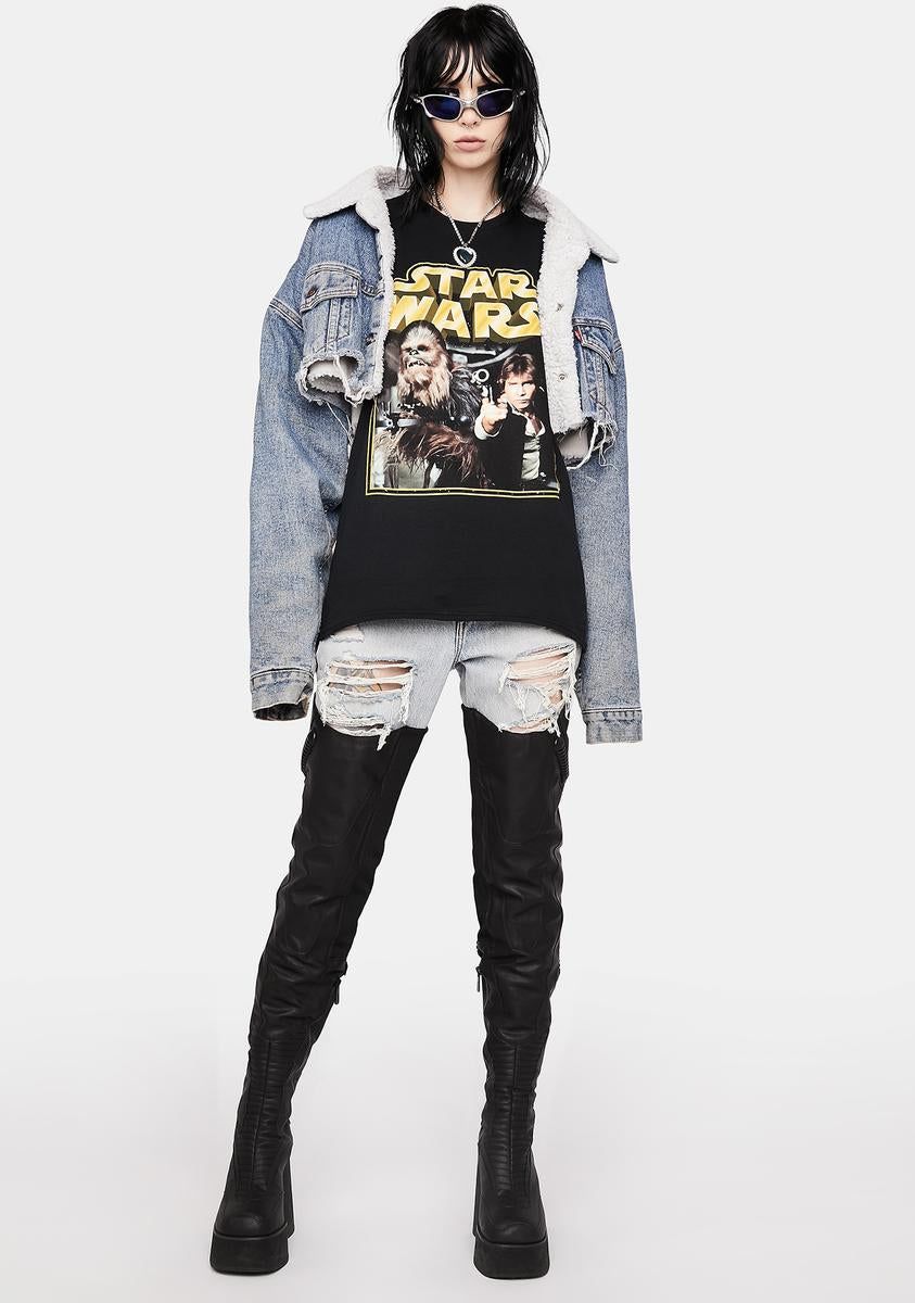 Han & Chewy Graphic Tee sold by Dolls Kill product image thumbnail 3