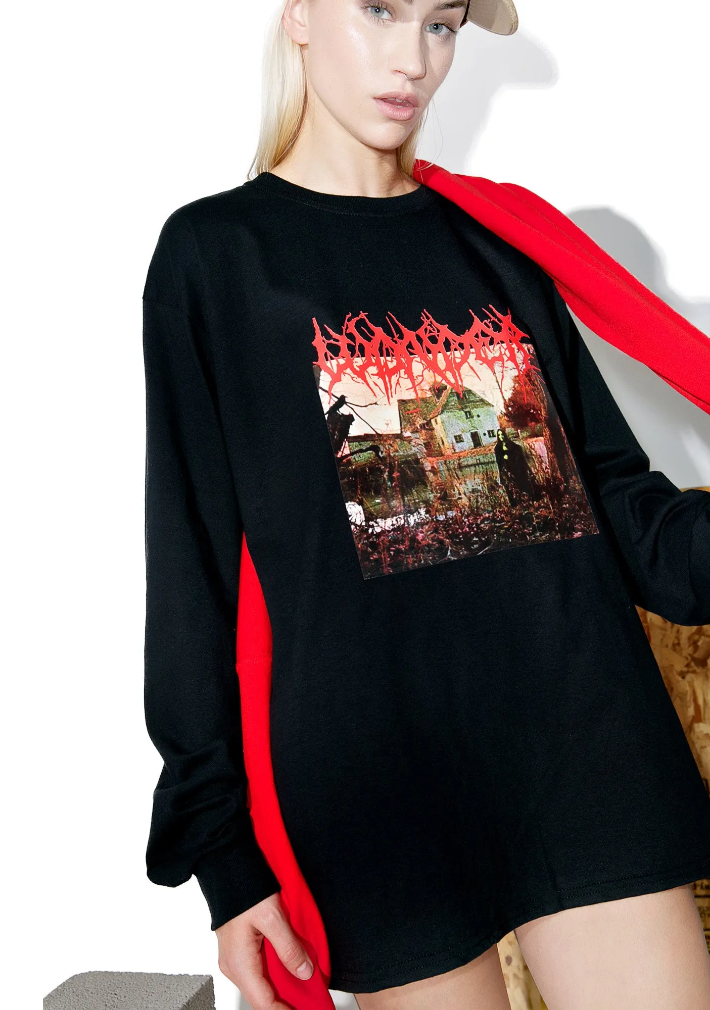 Metal Long Sleeve Tee sold by Dolls Kill product image thumbnail 4
