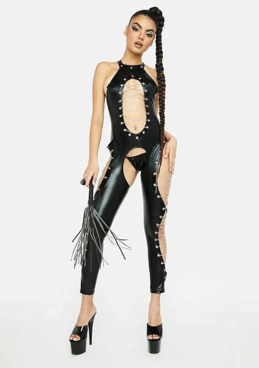 Chain Cutout Jumpsuit sold by Dolls Kill product image thumbnail 3