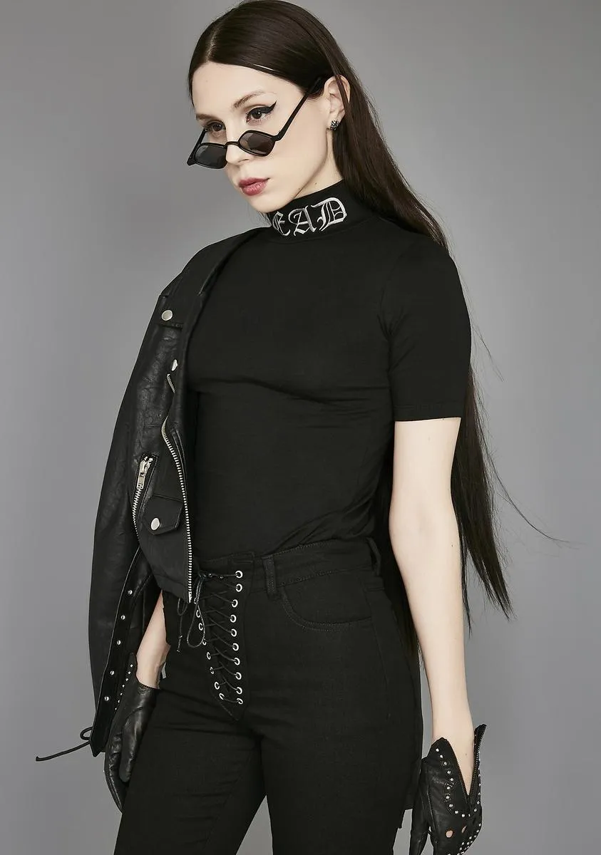 Dead Mock Neck Top sold by Dolls Kill product image thumbnail 2