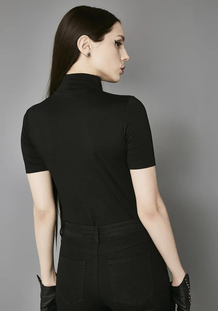 Dead Mock Neck Top sold by Dolls Kill product image thumbnail 4