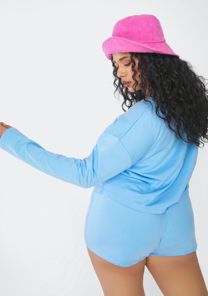 Plus Beautiful Illusion Shorts Set sold by Dolls Kill product image thumbnail 4