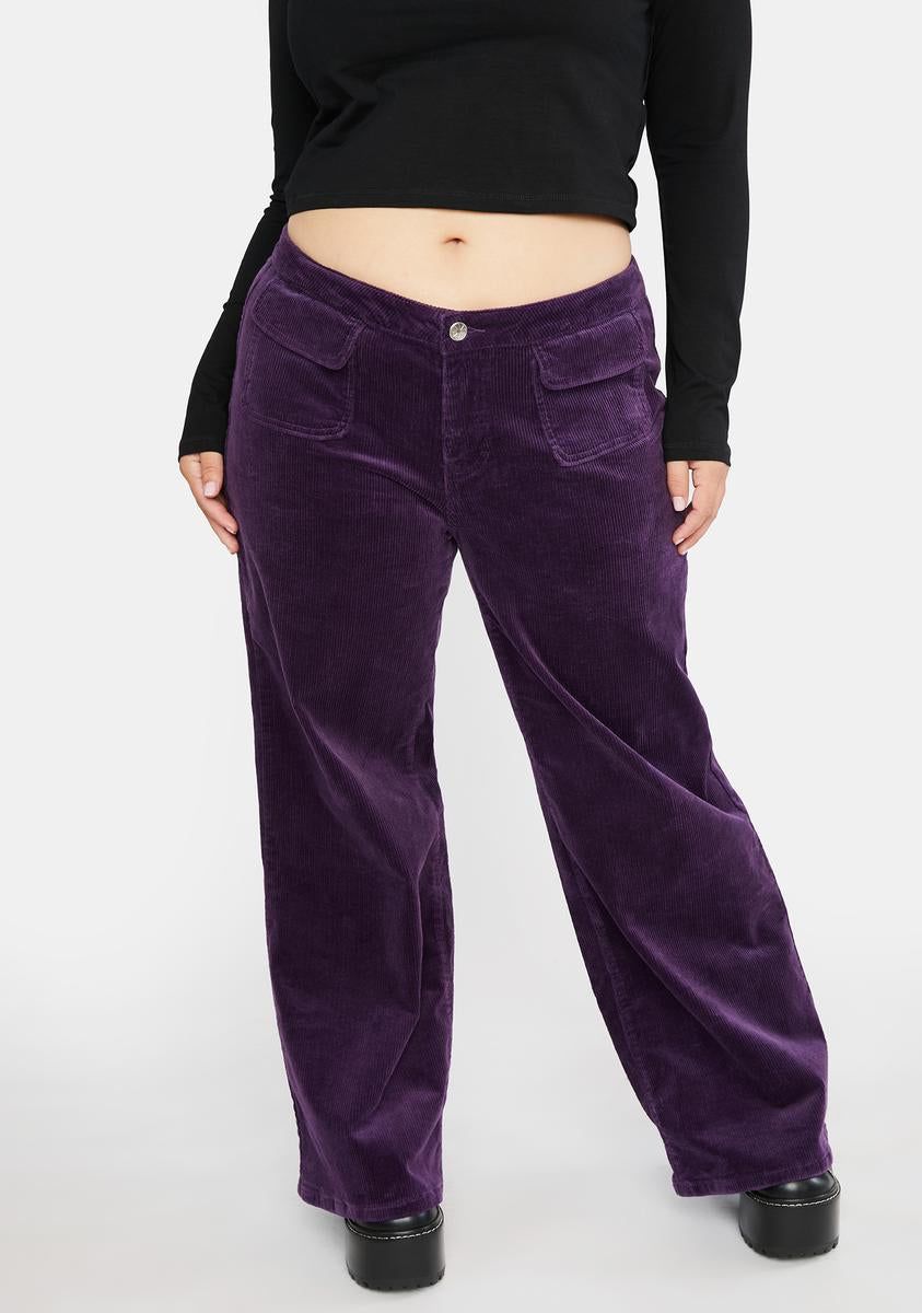 We Just Wanna Rock Corduroy Pants sold by Dolls Kill