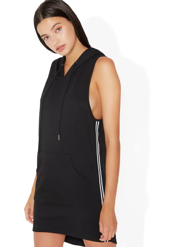 Penalty Shot Sleeveless Mini Dress sold by Dolls Kill