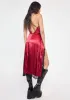 Please Need Me Satin Midi Dress sold by Dolls Kill