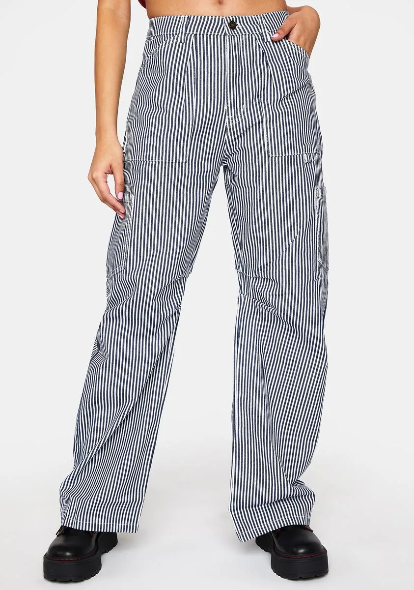 Pinstripe Miami Vice Pants sold by Dolls Kill