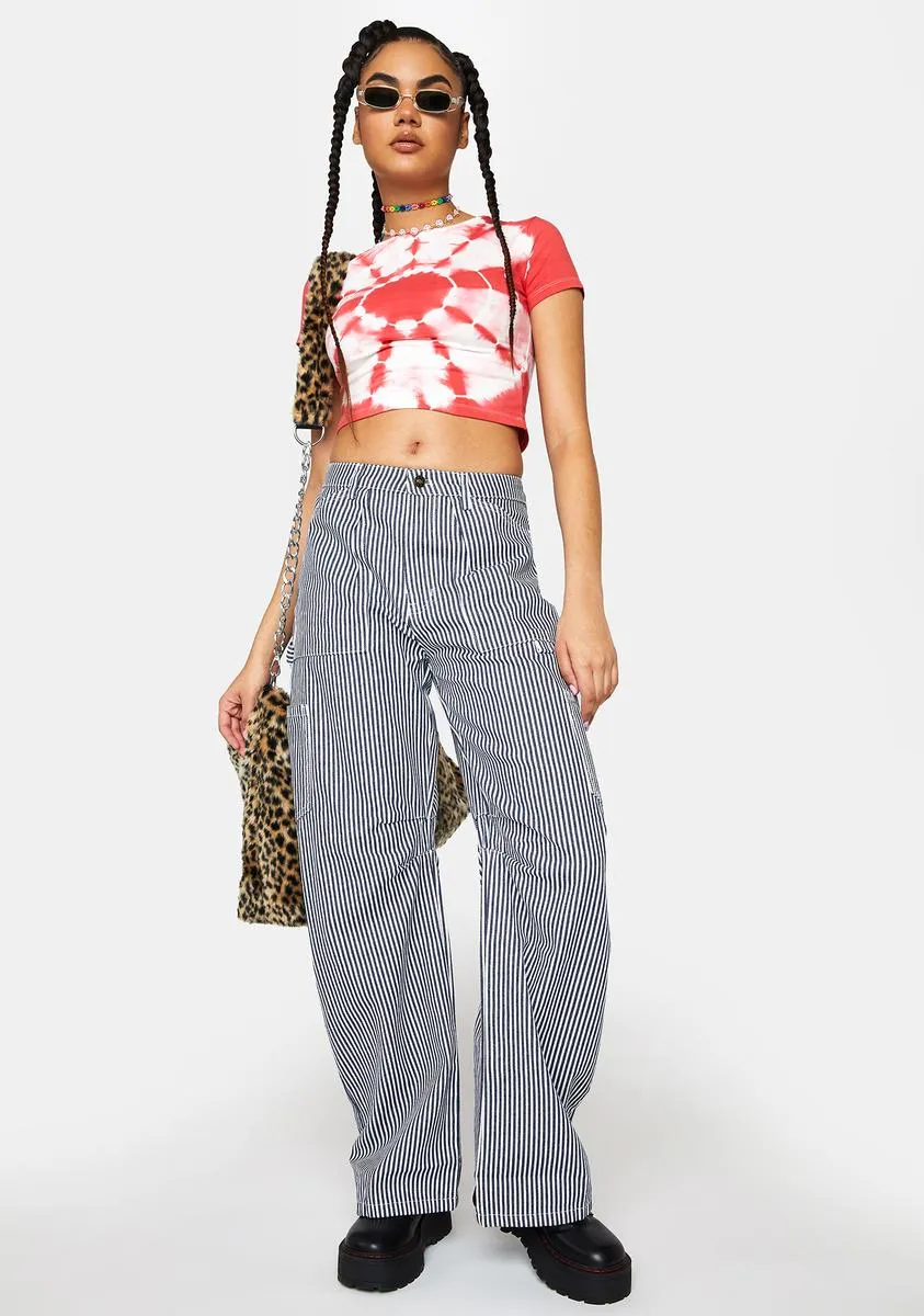 Pinstripe Miami Vice Pants sold by Dolls Kill product image thumbnail 2