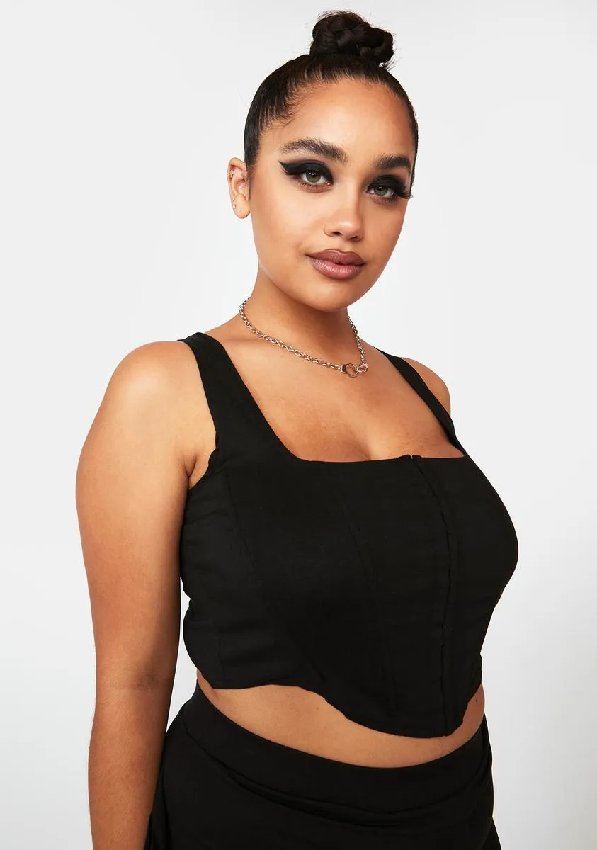 Plus In My Pocket Corset Top sold by Dolls Kill product image thumbnail 2