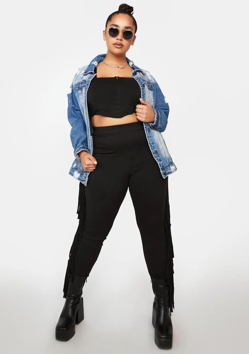 Plus In My Pocket Corset Top sold by Dolls Kill product image thumbnail 3