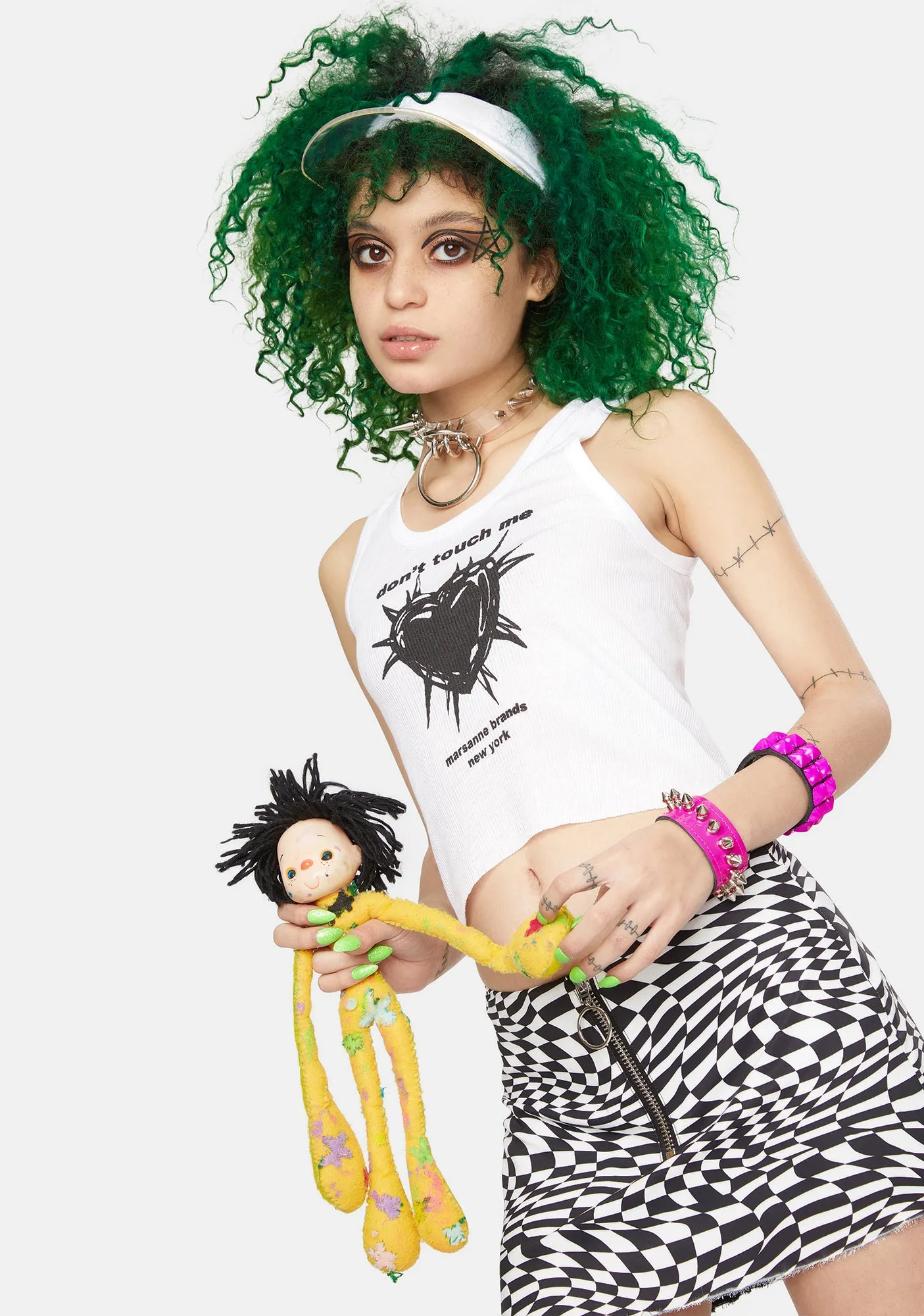 Urchin Crop Tank sold by Dolls Kill product image thumbnail 2