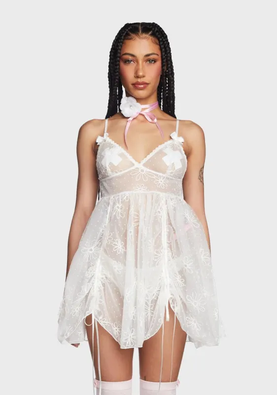 Don't Take Forever Mini Dress sold by Dolls Kill