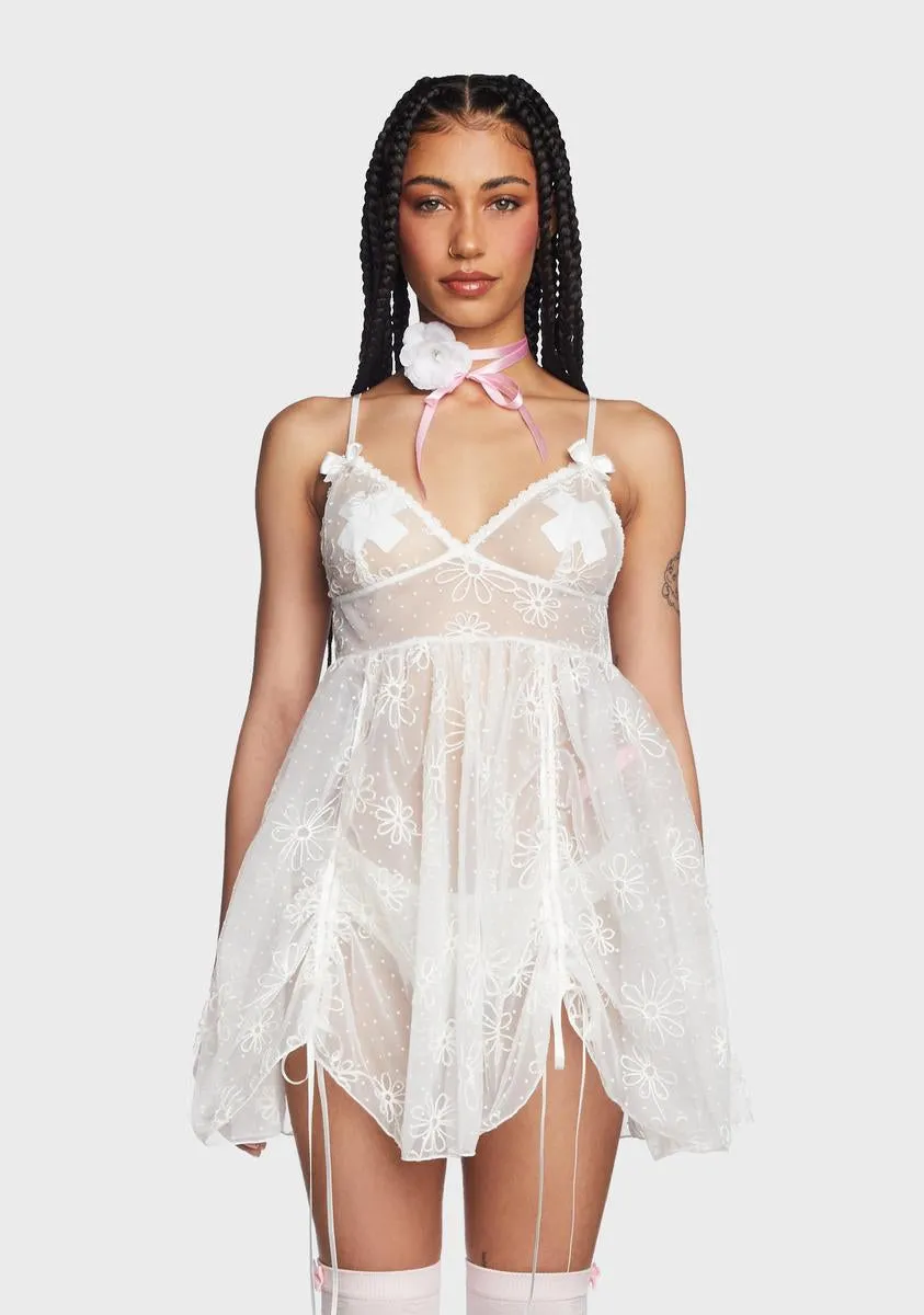 Don't Take Forever Mini Dress sold by Dolls Kill