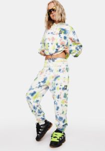 Pivot Tie Dye Sweatpants sold by Dolls Kill