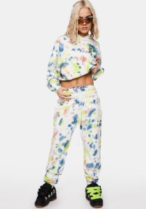 Pivot Tie Dye Sweatpants sold by Dolls Kill