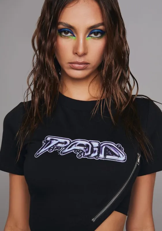 Paid To Party Graphic Tee sold by Dolls Kill