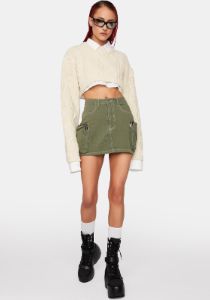 All You Got Mini Skirt sold by Dolls Kill