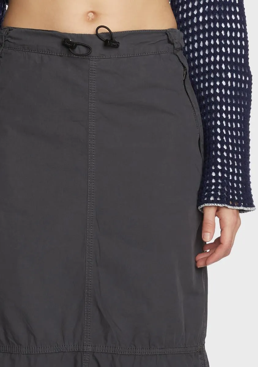 Utility Maxi Skirt sold by Dolls Kill product image thumbnail 2